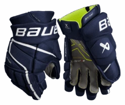 Bauer Vapor 3X Pro Junior Hockey Gloves -Bauer 3XPRO JR PALM NAV1