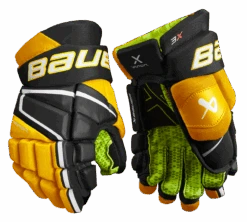 Bauer Vapor 3X Junior Hockey Gloves -Bauer 3X JR FRONT BKG2