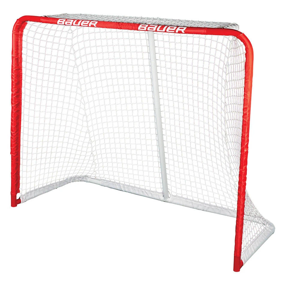 Bauer Deluxe Recreational Steel Goalie Net 3 Bauer Deluxe Recreational Steel Goalie Net